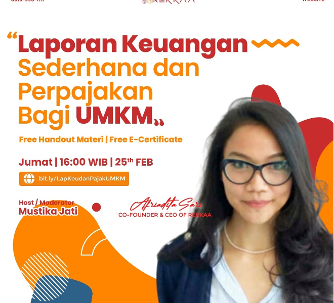 EvenLaporan Keuangan sederhana & Perpajakan bagi UMKM