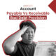 Account Payable, Receivable & Bad Debt Provision