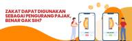 ZAKAT DAPAT DIGUNAKAN SEBAGAI PENGURANG PAJAK - Rekkaa Home Banner